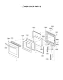 Lower door parts