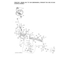 Husqvarna TS142X-96043030201 steering assy diagram