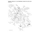 Husqvarna TS142X-96043030201 mower deck diagram