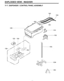 Dispenser/control panel assy