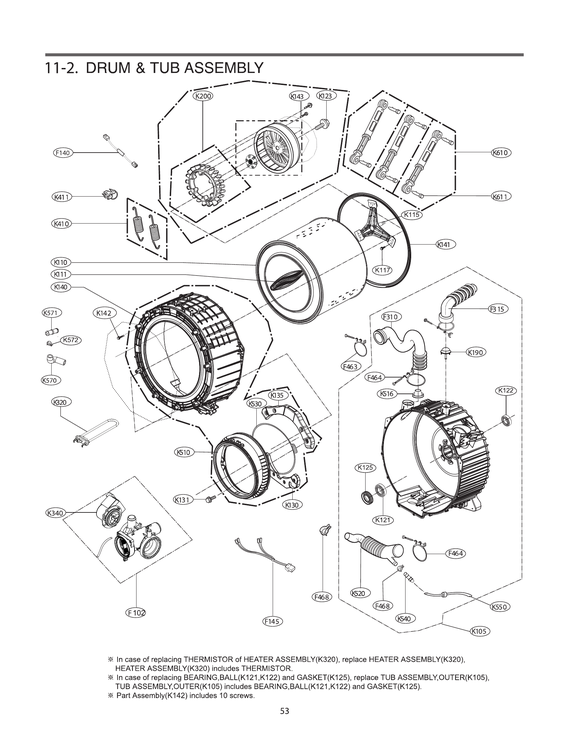 DRUM/TUB ASSY