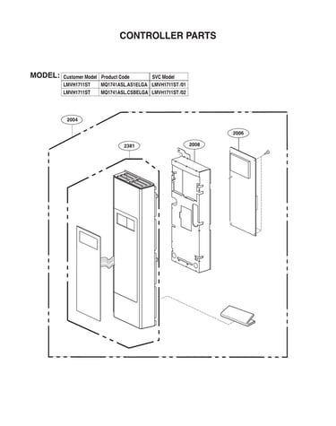 Controller parts