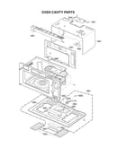 Oven cavity parts