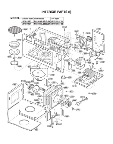 Interior parts (i)