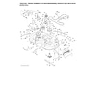 Husqvarna YTH18542-96045005900 mower deck diagram