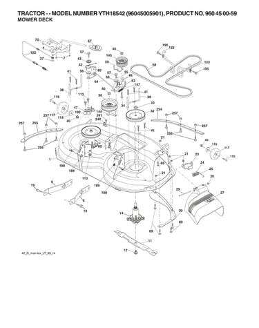 Mower deck
