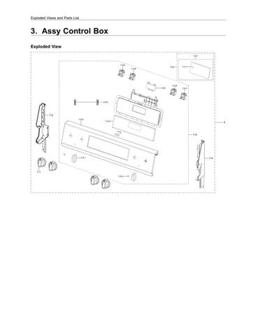 Control box assy
