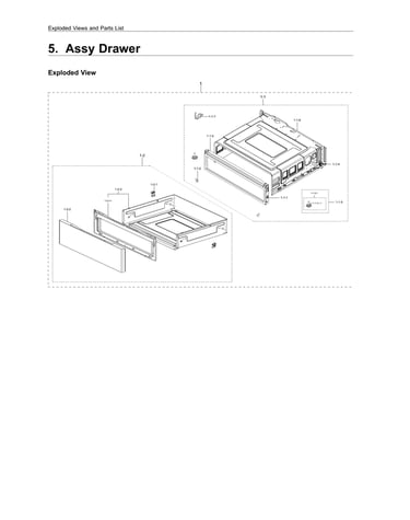 Drawer assy