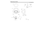 Husqvarna TS142X-96043030201 blower housing/air cleaner diagram