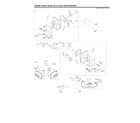 Briggs & Stratton 40N877-0016-G1 cylinder head/intake manifold diagram