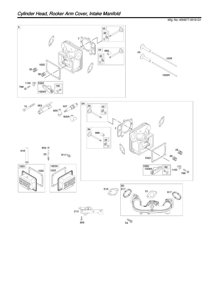 Cylinder head/intake manifold