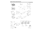 Husqvarna TS142X-96043030200 flywheel/alternator/wire harness diagram