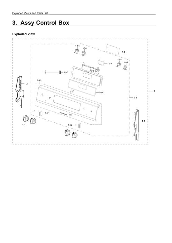 Control box assy