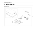 Cooktop assy