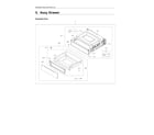 Samsung NE59R6631SS/AA-00 drawer assy diagram