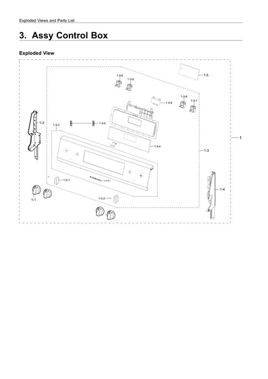 Control box assy