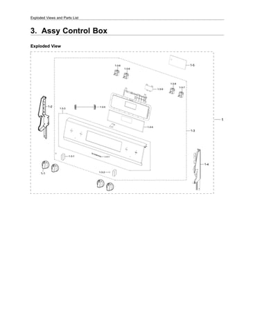 Control box assy