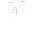 Samsung ME17R7021ES/AA-00 control box assy diagram