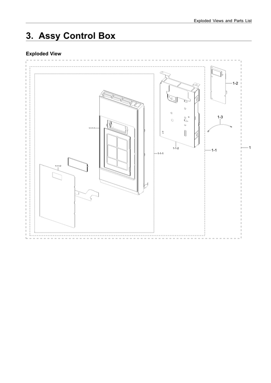 Control box assy