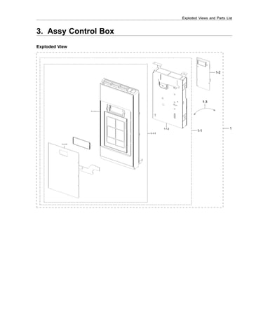 Control box assy
