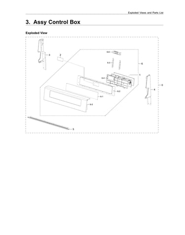 Control box assy