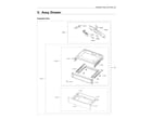 Samsung NX58R4311SG/AA-00 drawer assy diagram