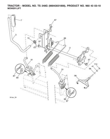 Mower lift