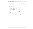 Briggs & Stratton 44N677-0027-G1 blower housing/air cleaner diagram