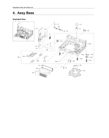 Base assy
