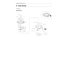 Samsung DW80R5061US/AA-00 sump assy diagram