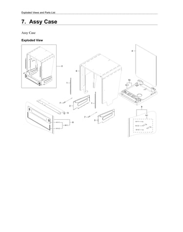 Case assy