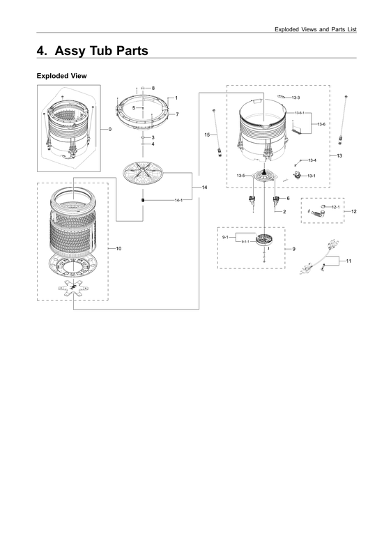 TUB ASSY