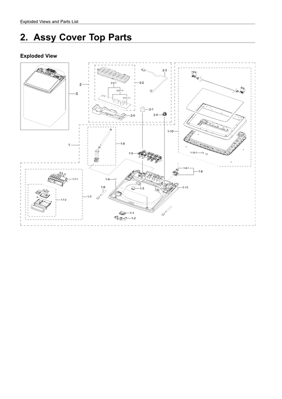 Top cover assy