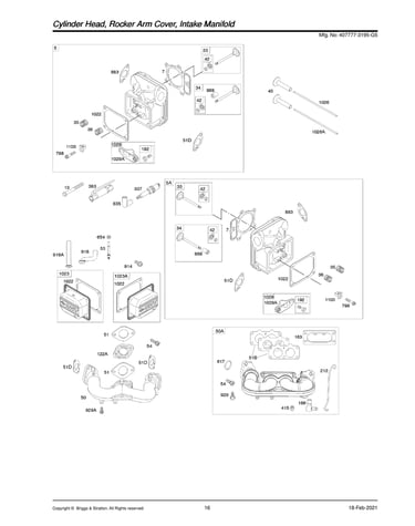 Cylinder head/intake manifold