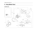 Motor duct assy