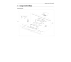 Samsung NX58R9421SG/AA-00 control box assy diagram