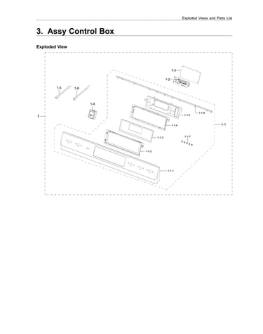 Control box assy