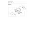 Samsung NX58T7511SS/AA-00 drawer assy diagram