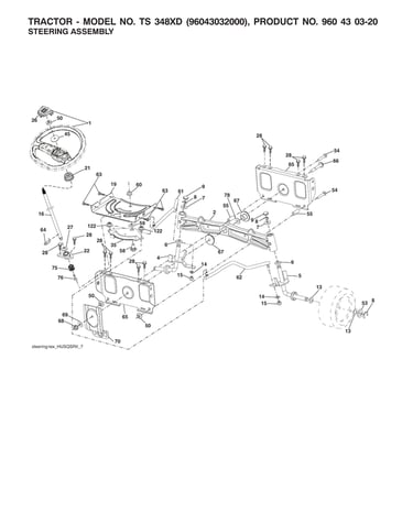 Steering assy