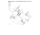 Husqvarna TS348XD-96043032000 mower lift diagram