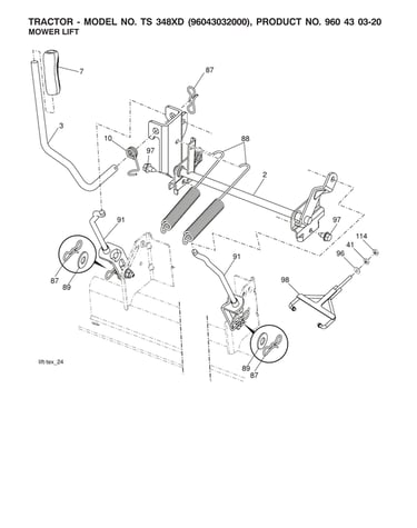 Mower lift
