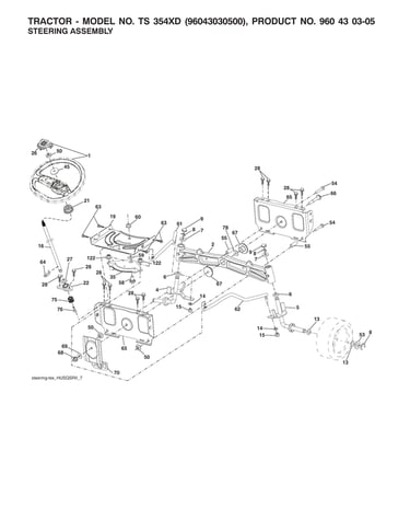 Steering assy