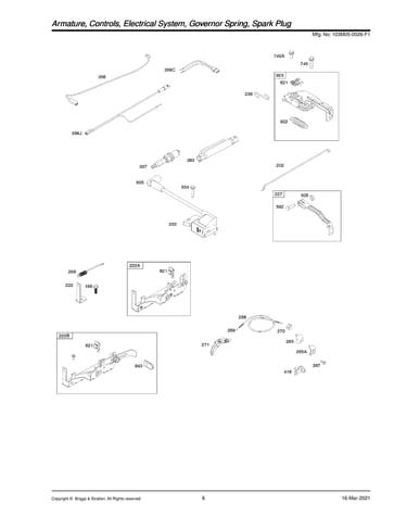 Armature/controls/electrical