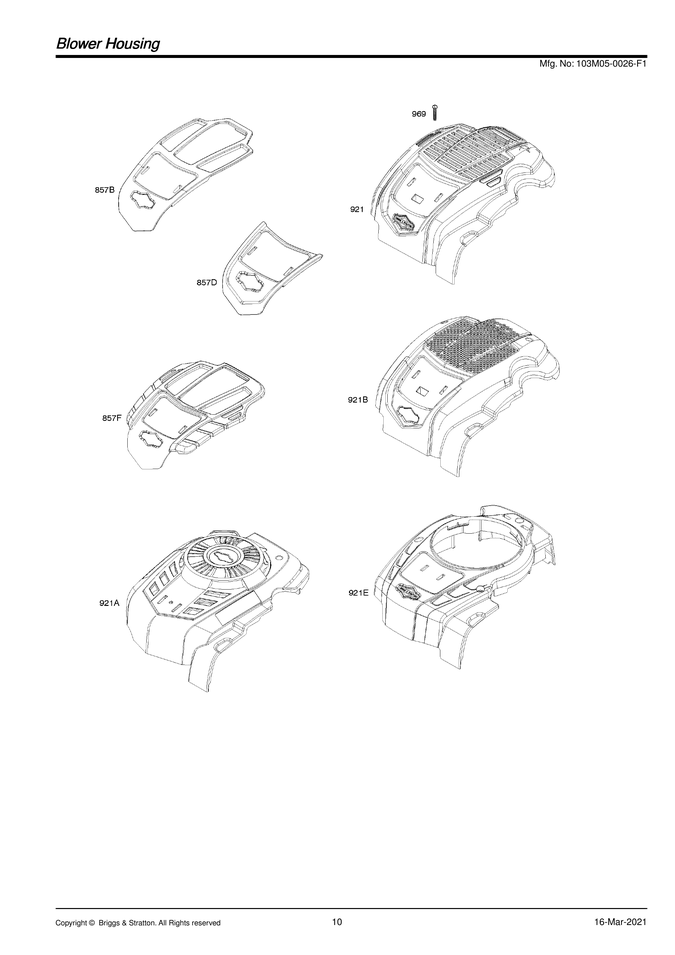 BLOWER HOUSING