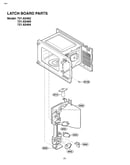 Latch board parts