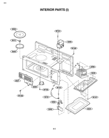 Interior parts (i)