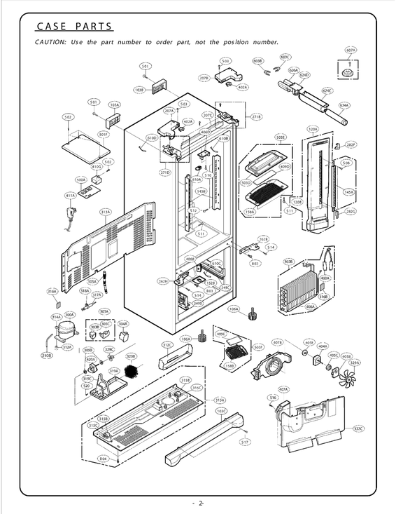 Case parts