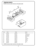 Freezer parts