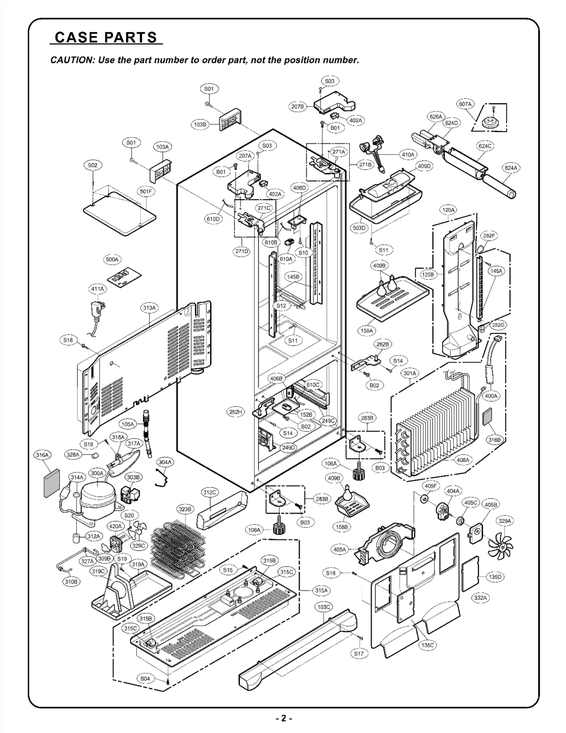 Case parts