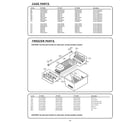 Kenmore Elite 79578729801 freezer parts diagram